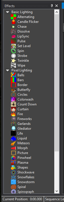 Effect Window Effect Window