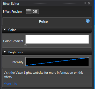 Pulse Effect on Arch Pulse Effect Editor