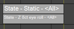 State effect’s labeled bar in the Sequencer timeline