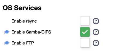 FPP OS Settings